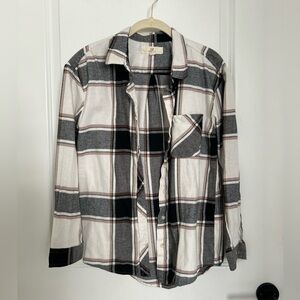 NWOT Thread Supply Flannel Shirt Women’s Size XS